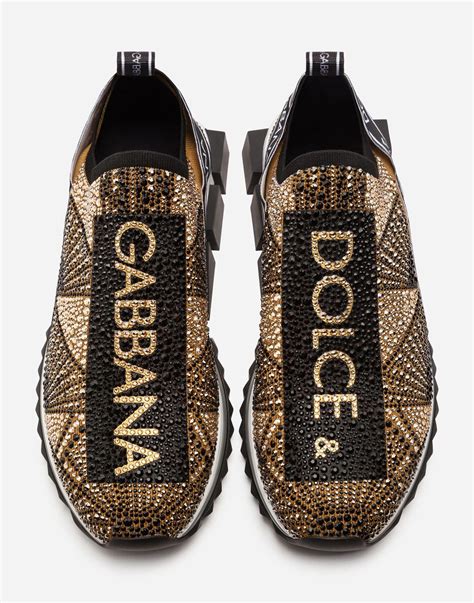 tenis dolce gabbana dourado|Dolce & Gabbana sneakers men's.